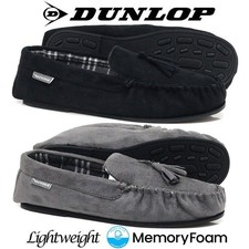 MENS MEMORY FOAM SLIPPERS
