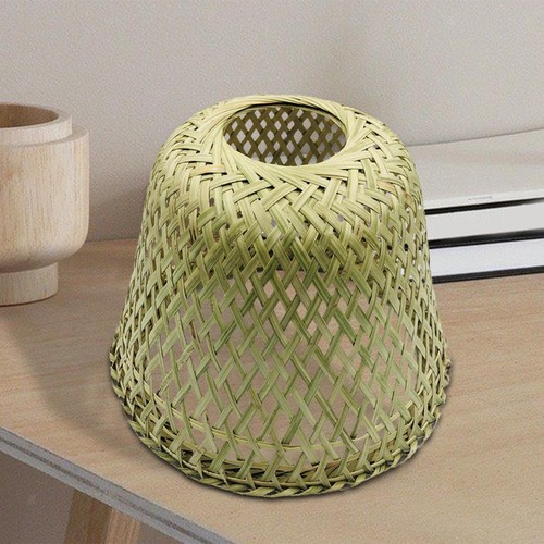 Bamboo lampshade - lampshade, lamp