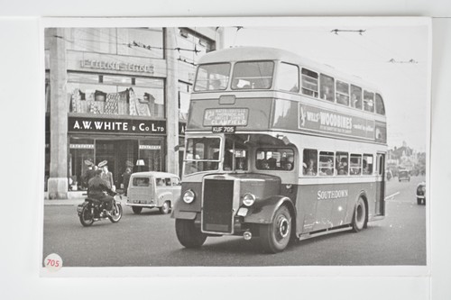 Southdown double decker bus - southdown,