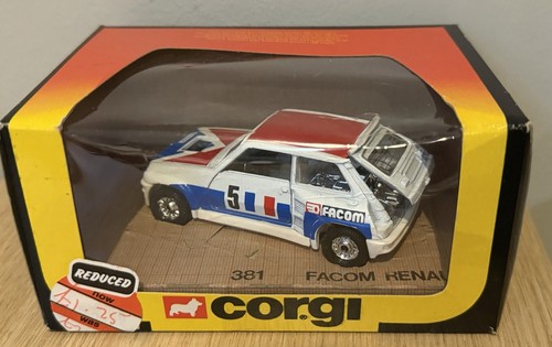 Corgi toys 381 renault - 5, turbo