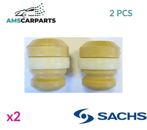 Rubber buffer bump - rubber, pair