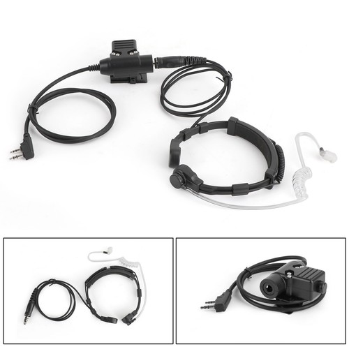 Waterproof tactical throat mic - waterproof,