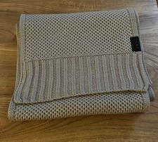 DKNY Grey Knitted Scarf