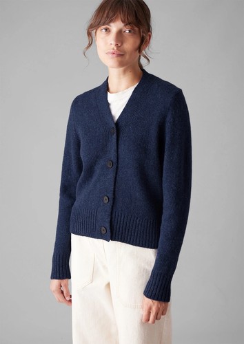 Toast kaia blue wool - toast, cardigan