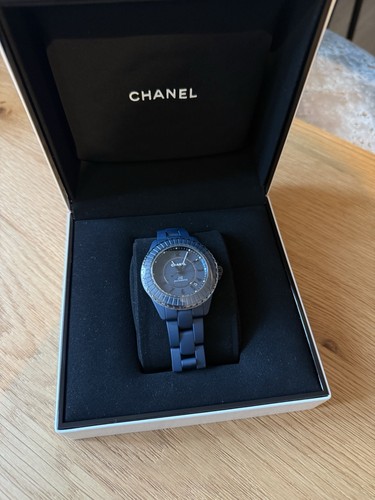 Chanel j12 bleu 38mm limited - chanel,