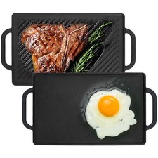 Cast Iron Double Sided Griddle
