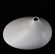 Rosenthal Porcelain Vase Pollo by Tapio Wirkkala Bisque White Studio Line #W