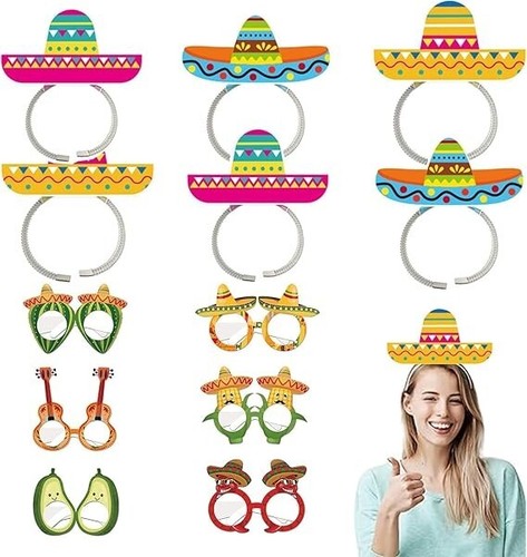 Mexican fiesta party props - 12,