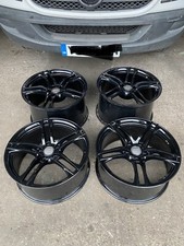 AUDI R8 19" TYPE 42 BLACK ALLOYS  420601025J (STAGGERED)