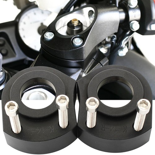 1set black handlebar riser - 1set,