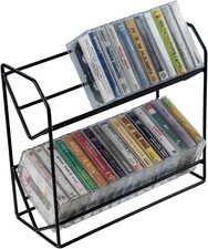 2 Tier Black Metal Wire