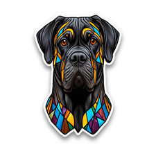 Cute Cane Corso Dog Stained