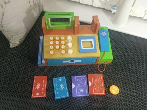 Bigjigs 2014 cash register - cash,