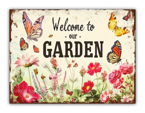 Welcome our garden - ",