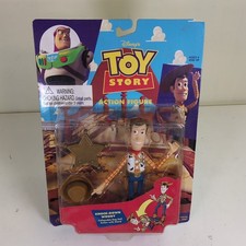 Vintage Disney Toy Story Knock-down Woody 62881 1995 Thinkway Toys Sealed Carded