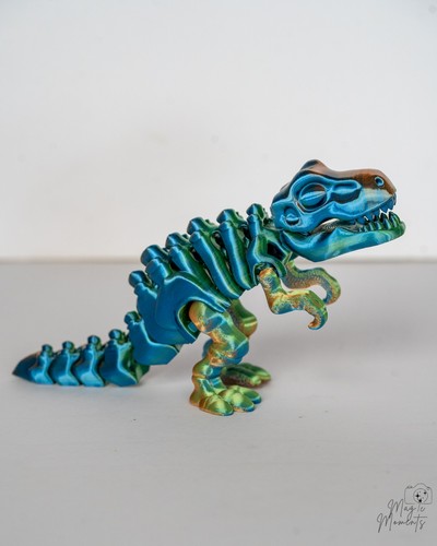 Rex articulated dinosaur - articulated,