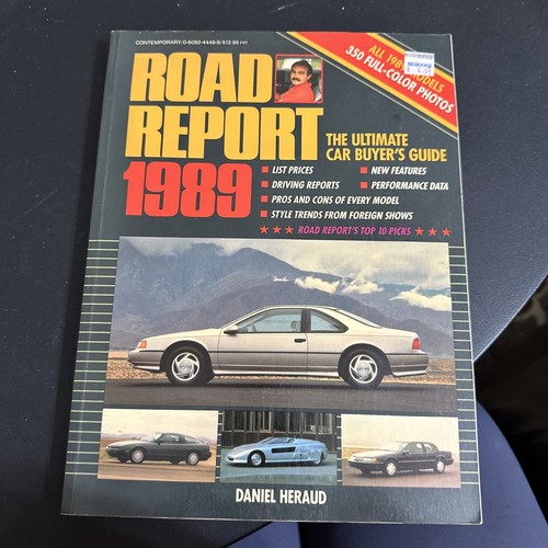 New road report 1989 - road, car
