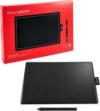 One by Wacom Medium – Drawing Tablet with Pen, Stylus Battery-free & Pressure