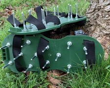 Lawn Aerator Shoes Grass