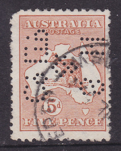 Australia 1913 chestnut - 5d,