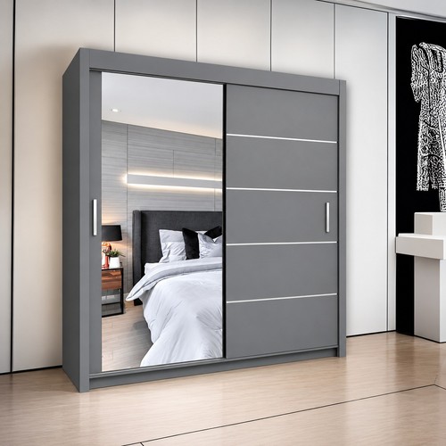 Lyon mirror sliding wardrobe - sliding,