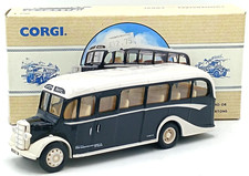 Corgi Bedford OB Coach Bus 1/50 Diecast Model 97113 In Box Warburtons Of Bury