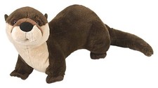 NEW PLUSH WILD REPUBLIC CUDDLEKINS 15" OTTER CUDDLY SOFT TOY TEDDY