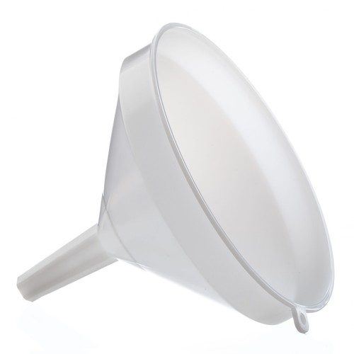 Plastic funnel without filter - without,
