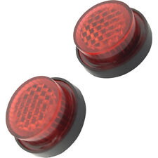 Pair of 20mm Red Number Plate
