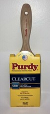 New Purdy Clearcut Sprig 3” with Flat Nylon Polyester Trim Paint Brush 