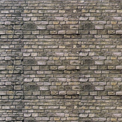 Stone wall embossed card - , sheet