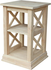 Unfinished Hampton Solid Wood