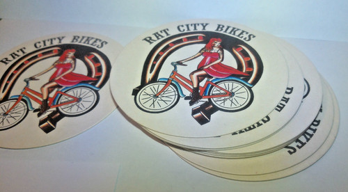 Drink coaster rat city - ~,
