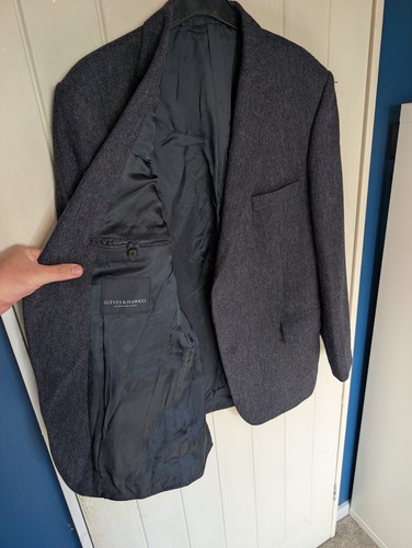 Gieves hawkes tweed blazer - hawkes,