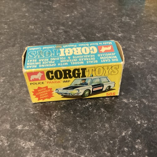 Corgi toys 506 police - toys,