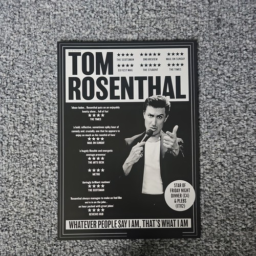 Unsigned tom rosenthal - -,
