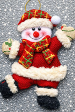 Plush festive hanging - plush,