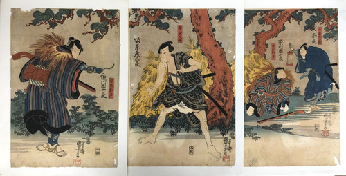 Kuniyoshi woodblock print - kuniyoshi,