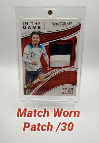 Jack grealish match worn - match,