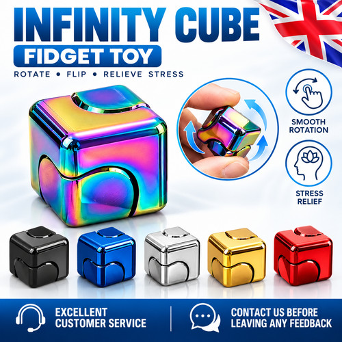 Fidget cube metal spinner - fidget,