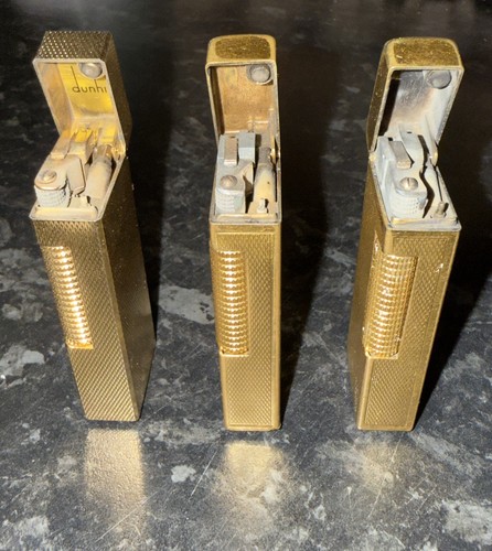Dunhill rollergas gold plated