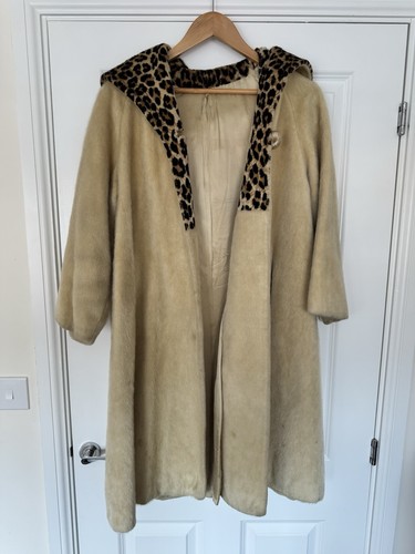 Vintage faux fur - faux, coat