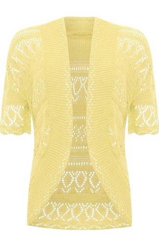 Women crochet knitted bolero - women,