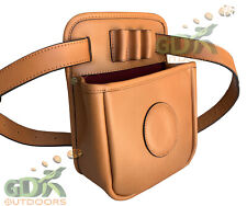 GDK TANNED SPEED LOADER BELT, CARTRIDGE POUCH,BAG, GDK-HA760pu-TAN