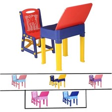 Kids Study Table and chair set children Study desk Toddler chair and table 