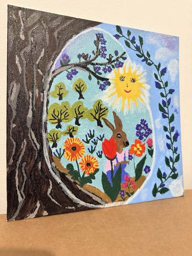 Easter painting - easter,