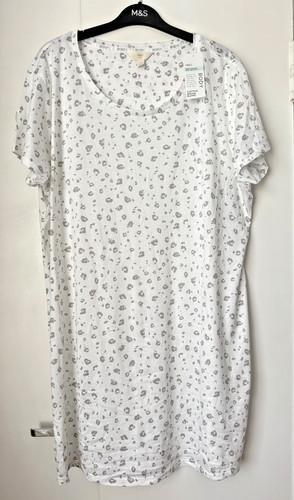 Bnwt white grey animal - bnwt, m&s