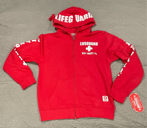 Lifeguard zip hoodie - lifeguard, up