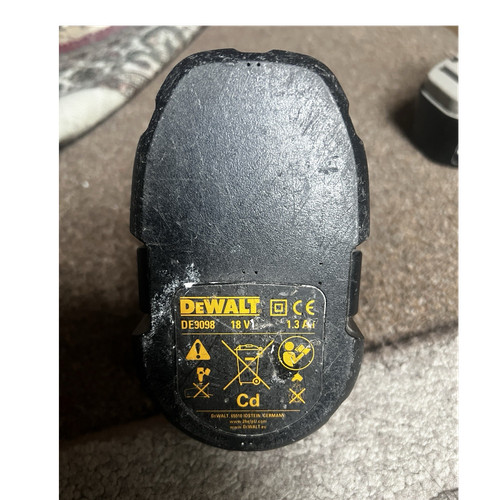 Dewalt de9098 18v 3ah - 1.3ah, nicd