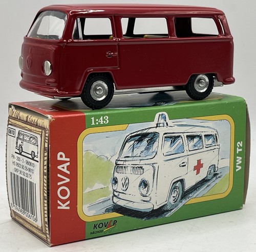 Kovap red camper van - t2,